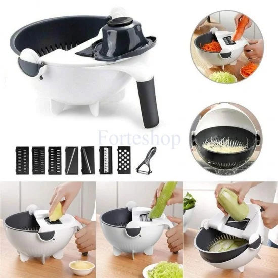 7 в 1 резачка за зеленчуци и  ренде + аксесоари