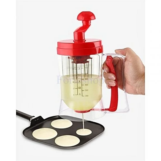 Уред за палачинки с ръчен дозатор