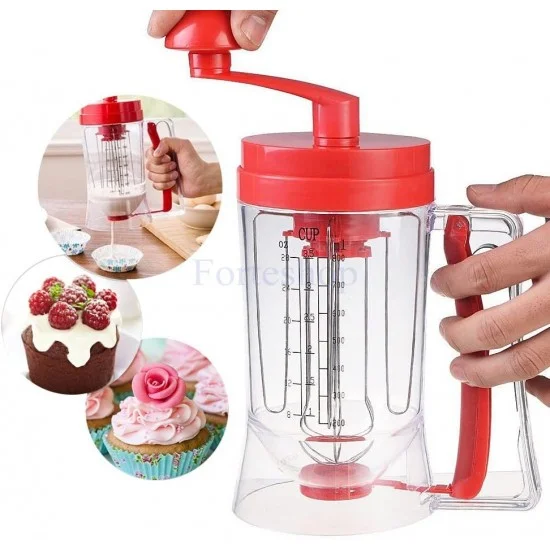 Уред за палачинки с ръчен дозатор