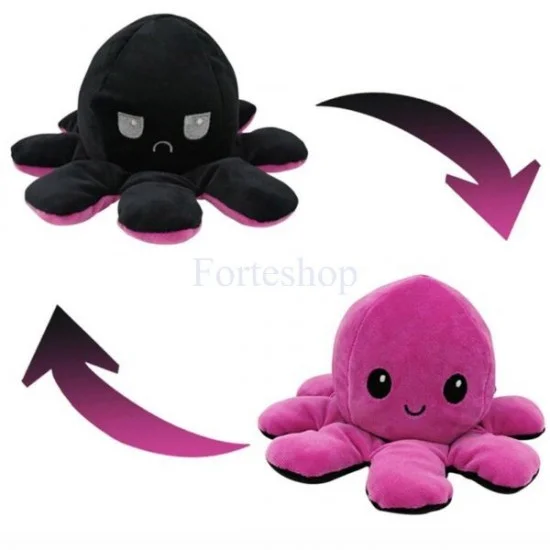 Двулицев Плюшен Октопод Играчка