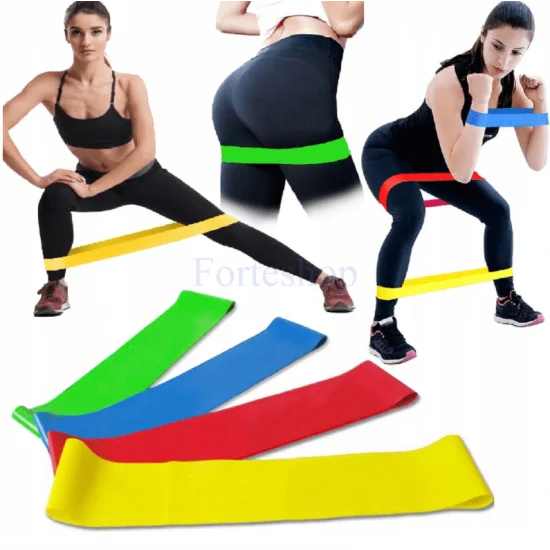 Тренировъчни Ластици За Спорт И Фитнес 4 Бр