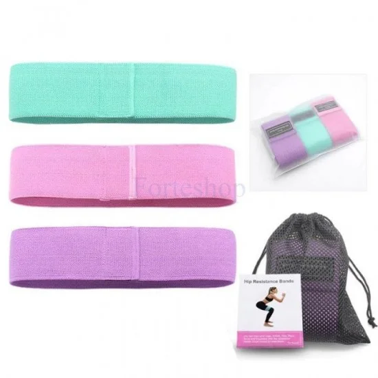 Текстилни Ластици За Тренировка И Фитнес