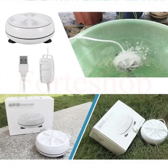 Преносима мини пералня с дистанционно управление