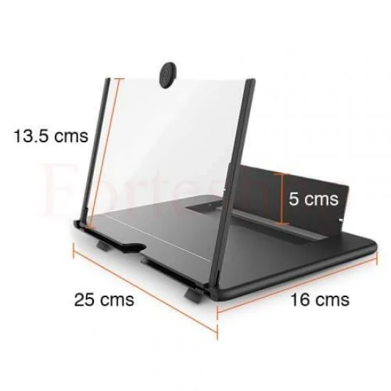 3D Увеличителен Екран за Телефон – 10 инча