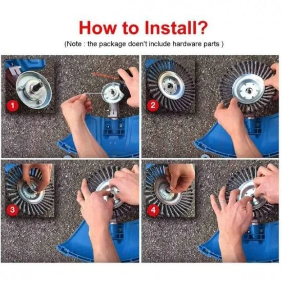 Универсална стоманена глава за тример за косене