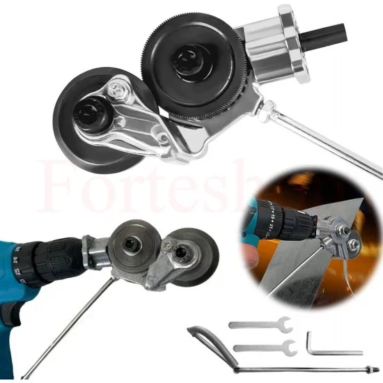 Универсална глава - "Резачка за метал" за винтоверт или бормашина