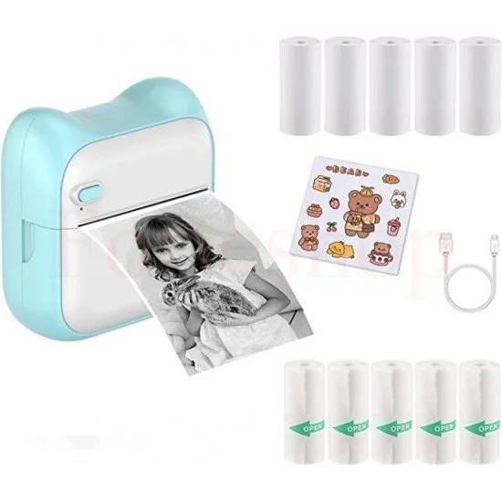 Мини преносим термален принтер с Bluetooth