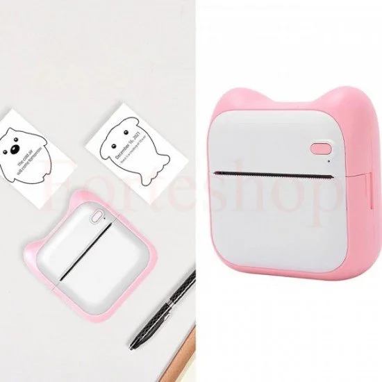 Мини преносим термален принтер с Bluetooth