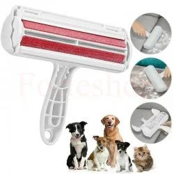 Четка за почистване на косми от домашни любимци