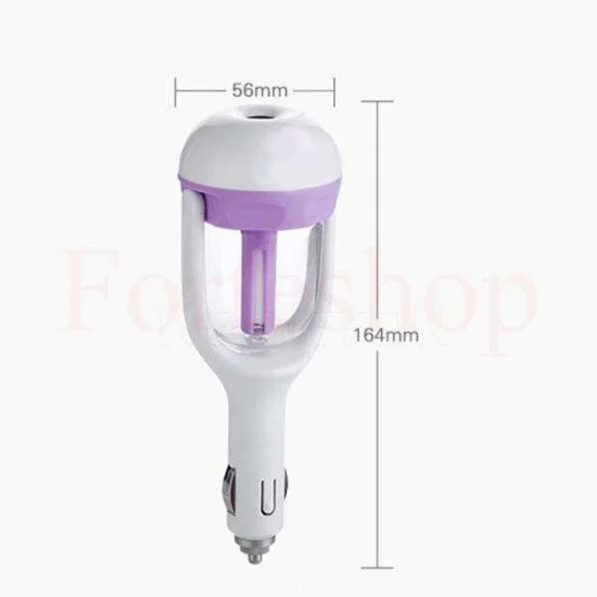 2В1 ОВЛАЖНИТЕЛ И АРОМА ДИФУЗЕР ЗА АВТОМОБИЛ