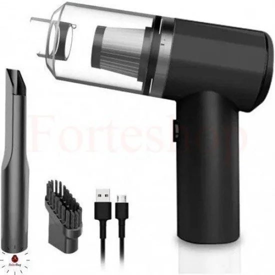 Мощна мини прахосмукачка за дома и колата 2 в 1