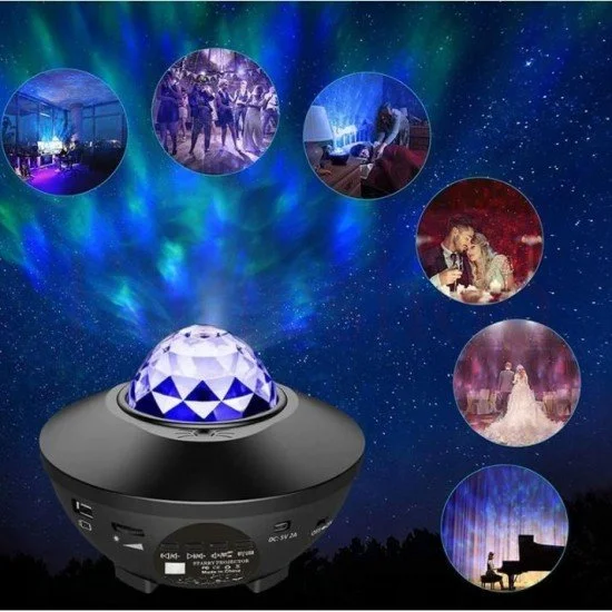 Лампа прожектор с дистанционно Starry Projector Light