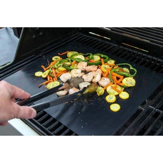 Незалепваща тефлонова подложка за барбекю и скара