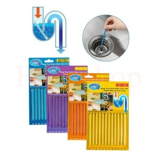 Пръчици за отпушване на канали Sani Sticks