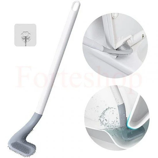 Иновативна силиконова четка за тоалетна