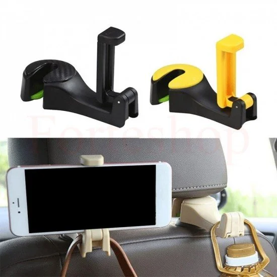 Стойка за телефон за кола за задна седалка