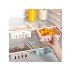 Изтегляща се кутия за съхранение в хладилник (4 бр) 