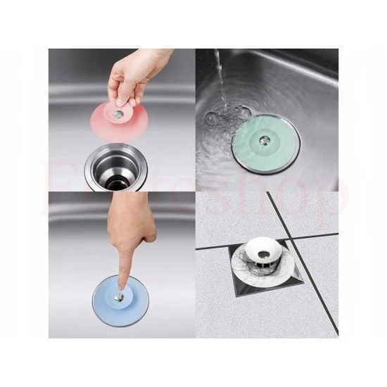 Универсален филтър за сифони против лоши миризми и запушване от косми