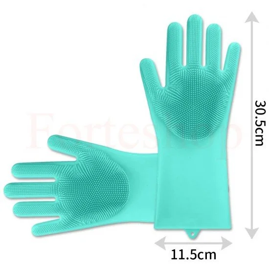 Магически силиконови ръкавици за миене на съдове