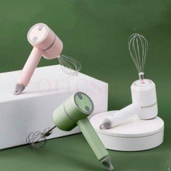 БЕЗЖИЧЕН И КОМПАКТЕН КУХНЕНСКИ МИКСЕР С USB ЗАРЕЖДАНЕ