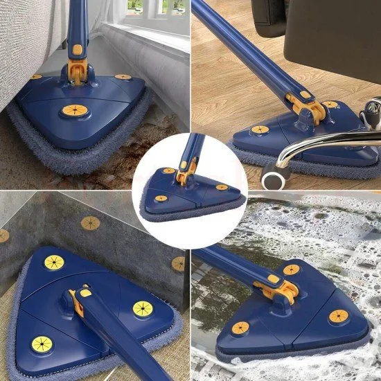 Триъгълен моп за 360° почистване