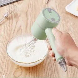 БЕЗЖИЧЕН И КОМПАКТЕН КУХНЕНСКИ МИКСЕР С USB ЗАРЕЖДАНЕ