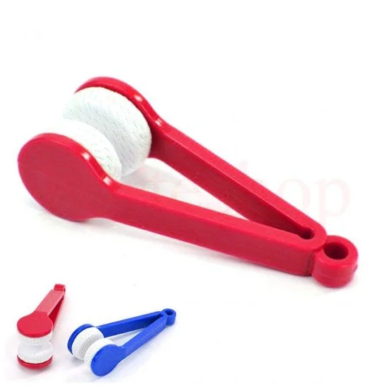 Микрофибърна двойна чистачка за очила