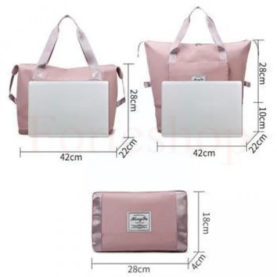 Джобна сгъваема чанта за пътуване