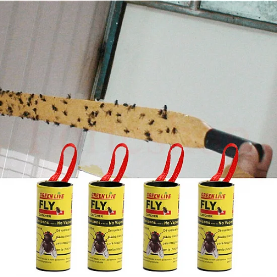 ЛЕНТА ЗА МУХИ - КОМПЛЕКТ 4 БРОЯ