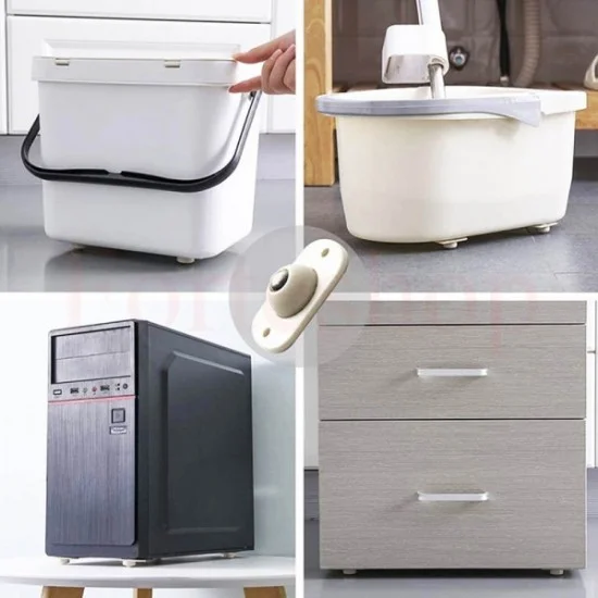 4 броя ролки за преместване на мебели