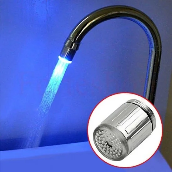 Светещ накрайник за смесител LED Light