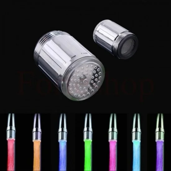 Светещ накрайник за смесител LED Light