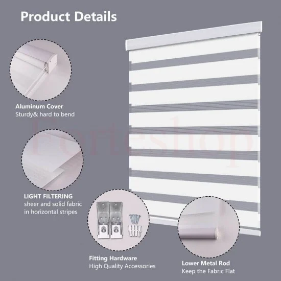 ИНОВАТИВНИ РОЛЕТНИ ЩОРИ ЗЕБРА, 100Х220СМ