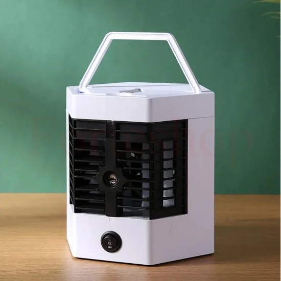 Преносим охладител и овлажнител за въздух 2в1