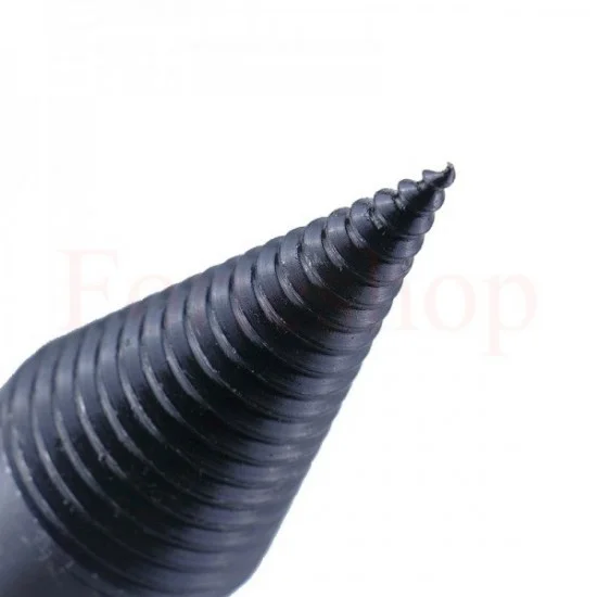 Конус за цепене на дърва за перфоратор или бормашина