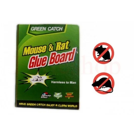 КАПАН С НЕЗАСЪХВАЩО ЛЕПИЛО ЗА МИШКИ И ПЛЪХОВЕ