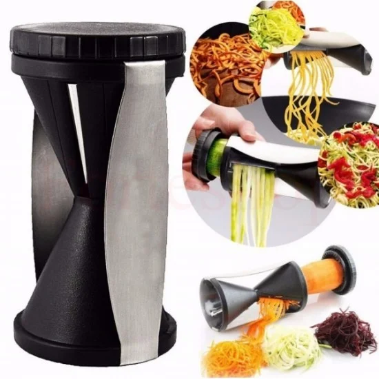 Уред за спираловидно рязане на всякакви продукти