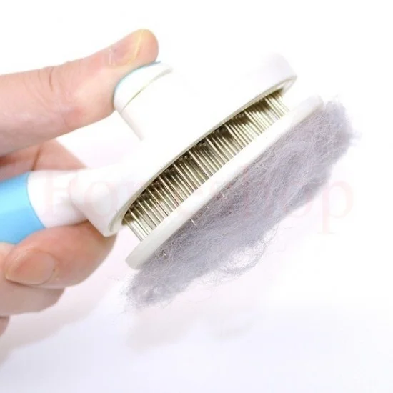 Самопочистваща се четка за котки и кучета