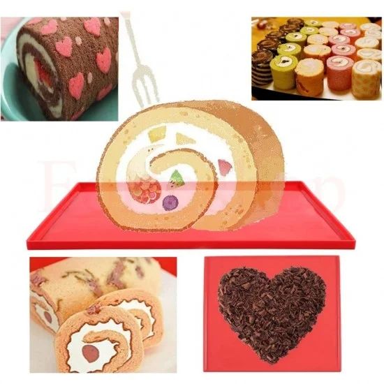 Силиконова подложка за печене с борд