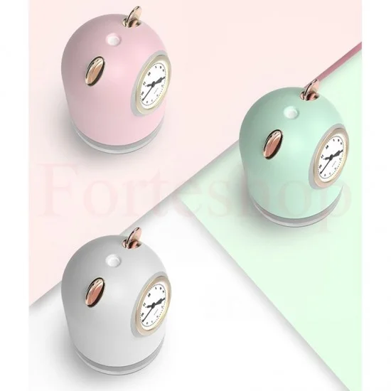 3 в 1 Арома дифузер за етерични масла с часовник и LED светлини