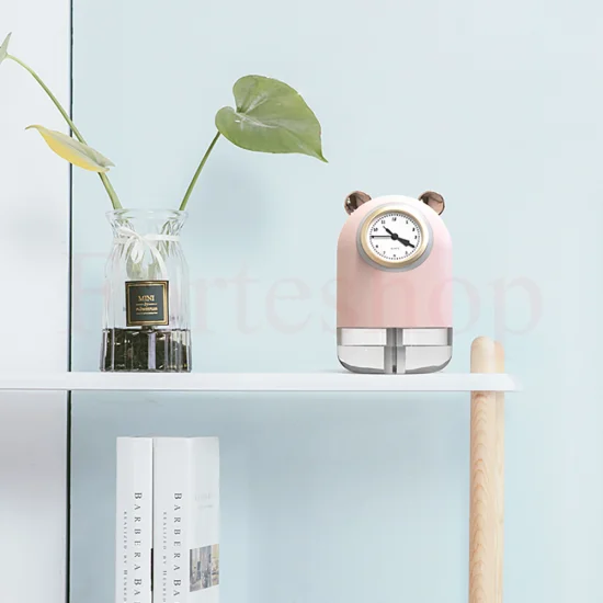 3 в 1 Арома дифузер за етерични масла с часовник и LED светлини