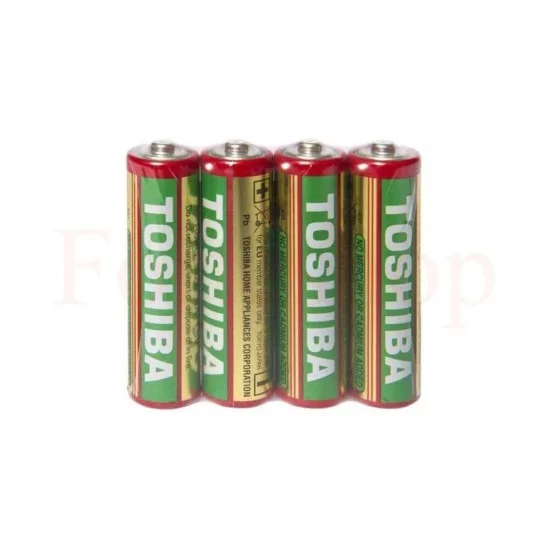 4 БР БАТЕРИИ TOSHIBA R6K, 1.5V