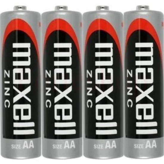 ЦИНК МАНГАНОВА БАТЕРИЯ MAXELL R6 4 БР. 1.5 V