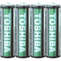 4 БР БАТЕРИИ TOSHIBA R6U, 1.5V