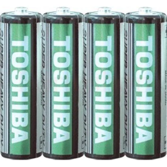 4 БР БАТЕРИИ TOSHIBA R6U, 1.5V