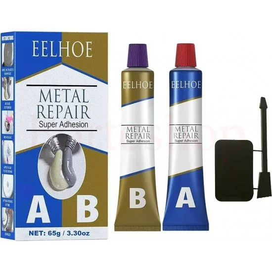 ДВУКОМПОНЕНТНО ЛЕПИЛО ЗА МЕТАЛ И ПЛАСТМАСА