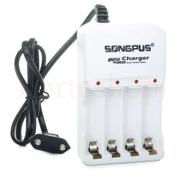 Универсално зарядно за 4 батерии - зарядно АА и ААА