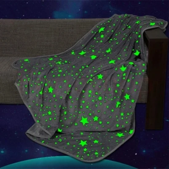 Светещо в Тъмното Одеяло за Деца