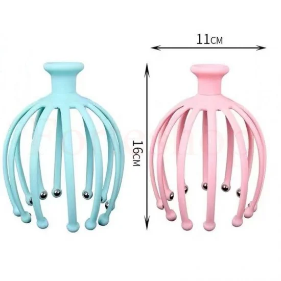 РЕЛАКСИРАЩ МАСАЖОР ОКТОПОД ЗА ГЛАВА