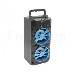 BLUETOOTH АКУМУЛАТОРНА ТОНКОЛОНА  3 ИНЧА 2X5W+МP3